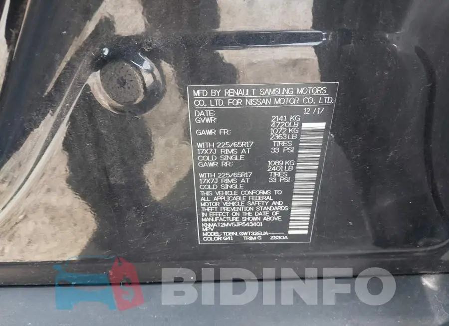 KNMAT2MV5JP543401 Photo# 9