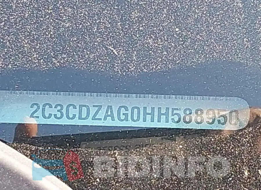 2C3CDZAG0HH588950 Photo# 9