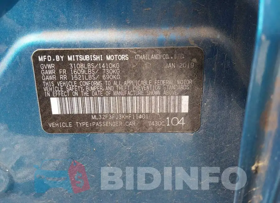 ML32F3FJ3KHF11401 Photo# 9