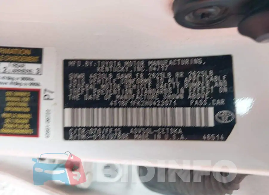 4T1BF1FK2HU423071 Photo# 9