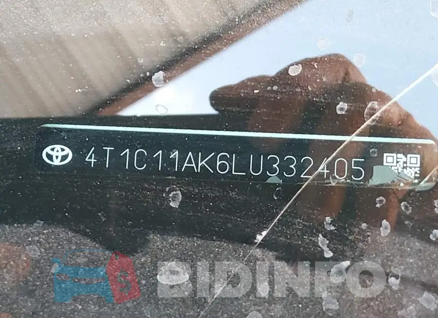 4T1C11AK6LU332405 Photo# 9