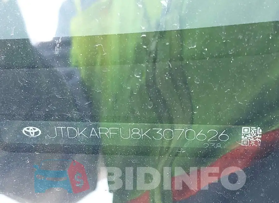 JTDKARFU8K3070626 Photo# 21