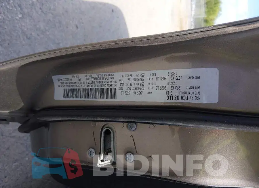 1C4PJMLB2KD404929 Photo# 9