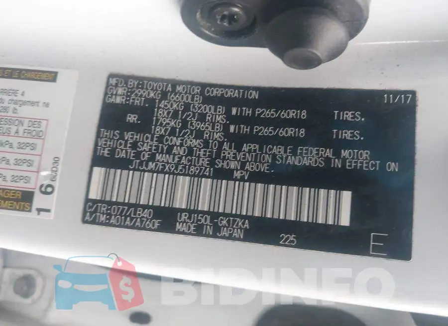 JTJJM7FX9J5189741 Photo# 9