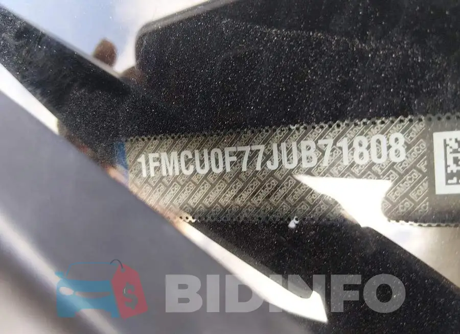 1FMCU0F77JUB71808 Photo# 9