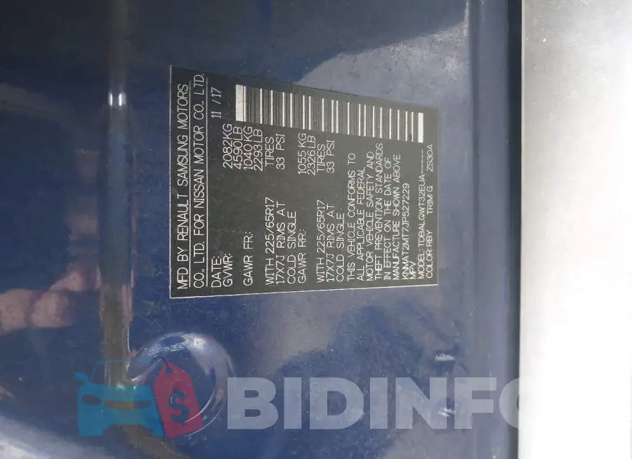 KNMAT2MT7JP527229 Photo# 9