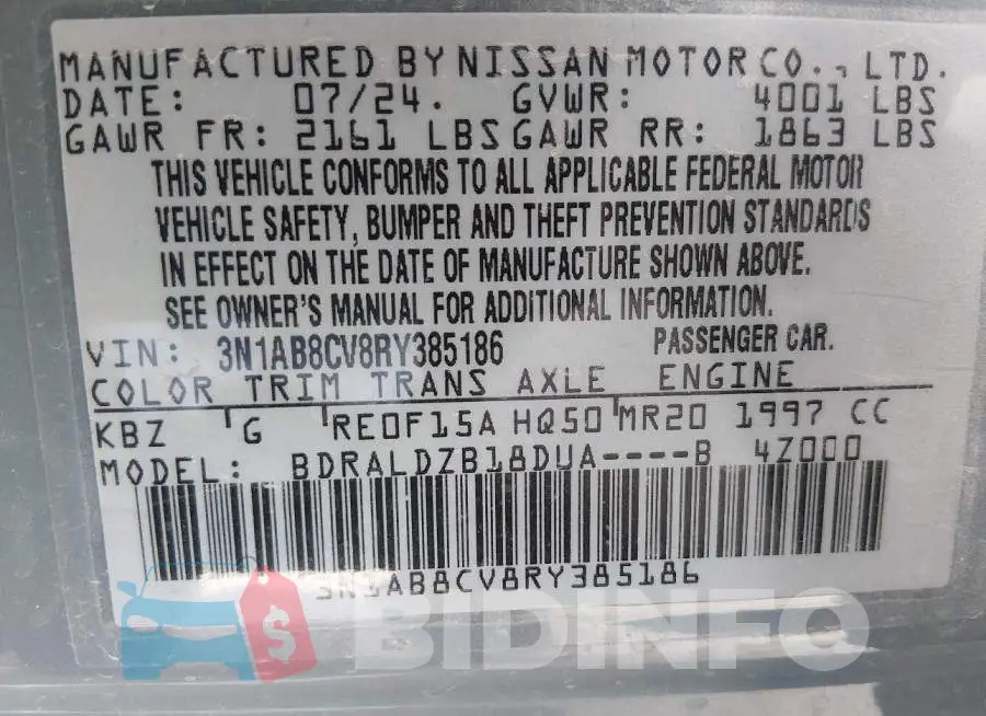 3N1AB8CV8RY385186 Photo# 9