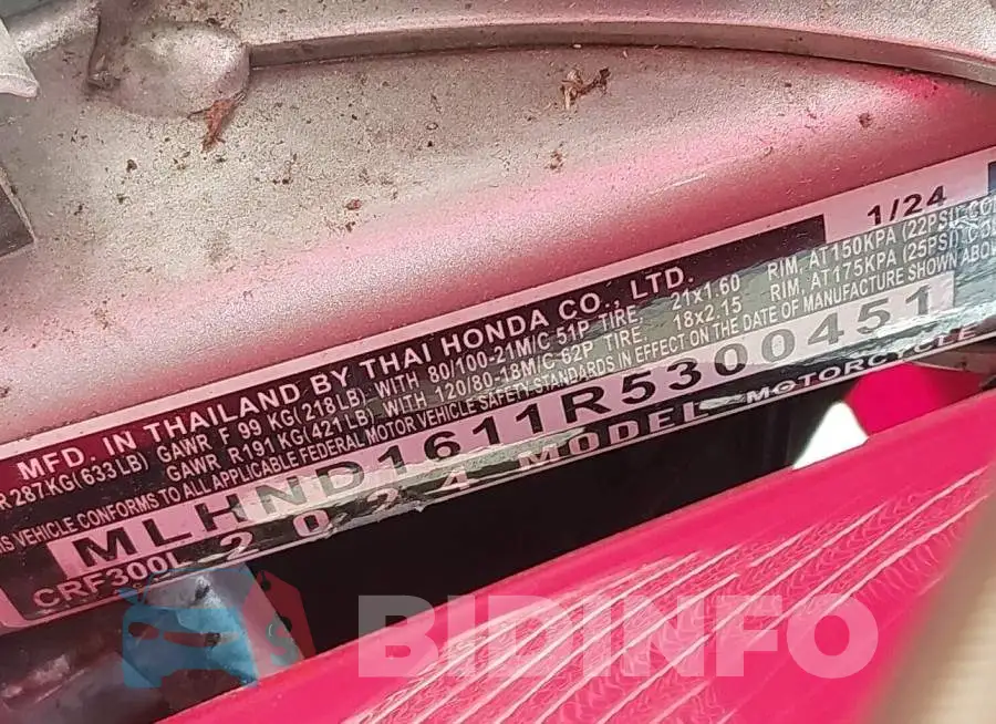 MLHND1611R5300451 Photo# 10