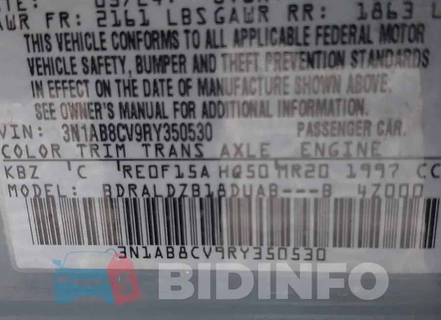 3N1AB8CV9RY350530 Photo# 9