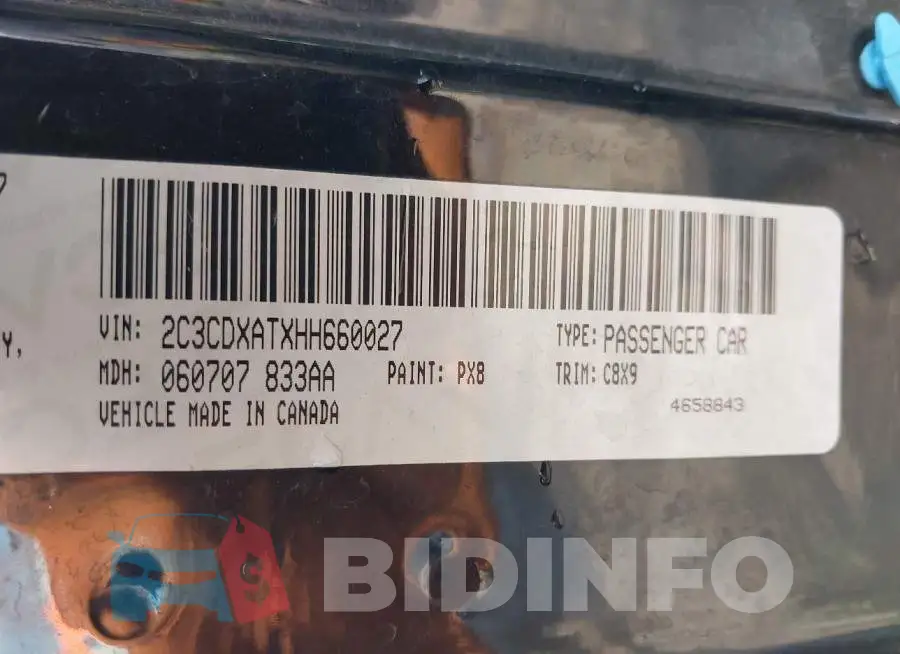 2C3CDXATXHH660027 Photo# 9