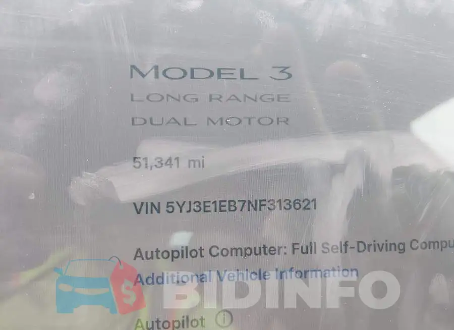 5YJ3E1EB7NF313621 Photo# 15