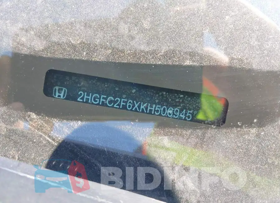 2HGFC2F6XKH506945 Photo# 17
