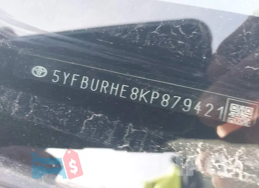 5YFBURHE8KP879421 Photo# 9