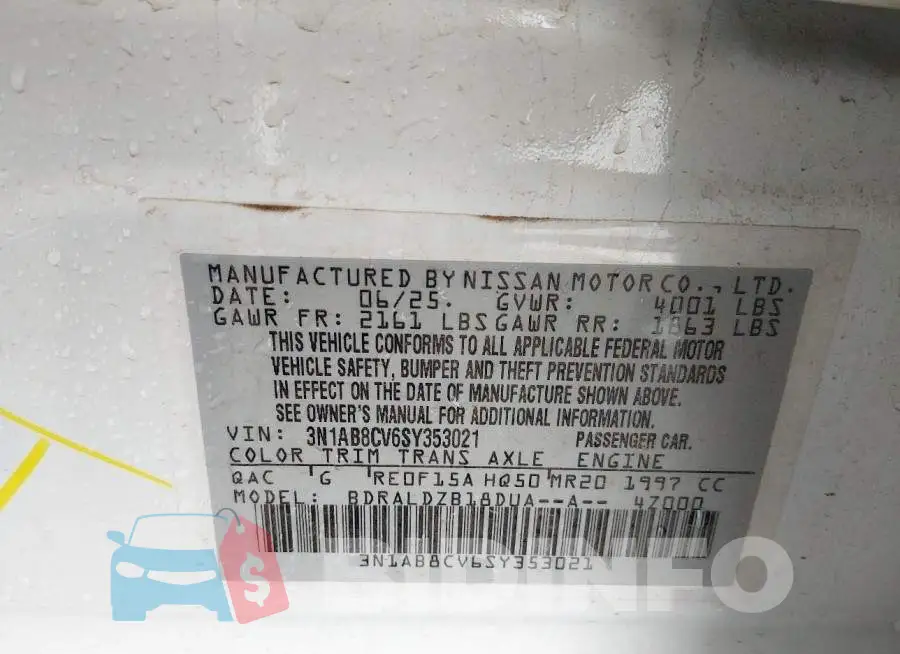 3N1AB8CV6SY353021 Photo# 9