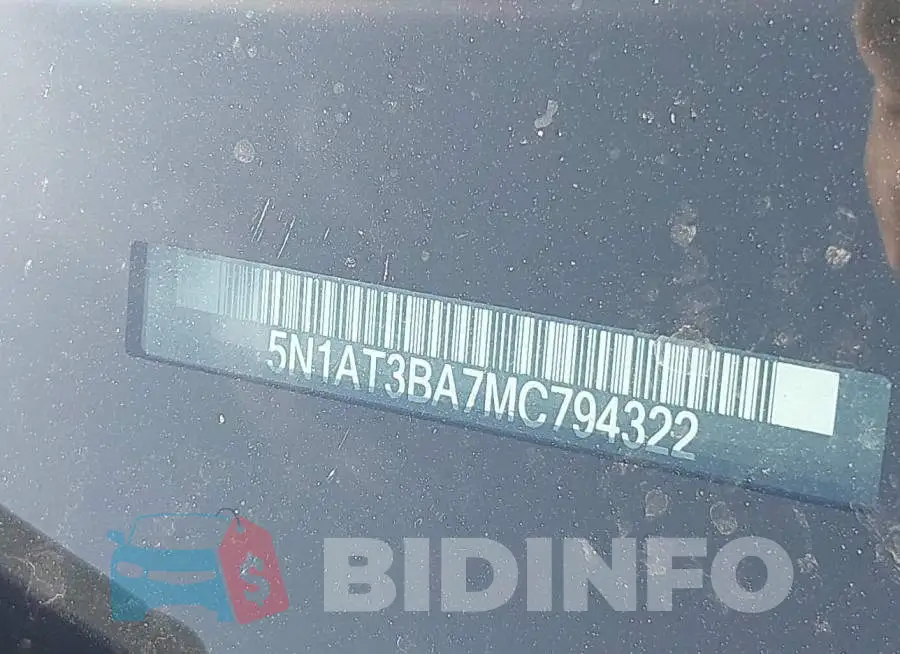5N1AT3BA7MC794322 Photo# 18