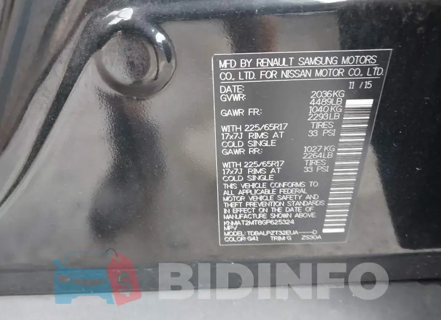 KNMAT2MT8GP625324 Photo# 9