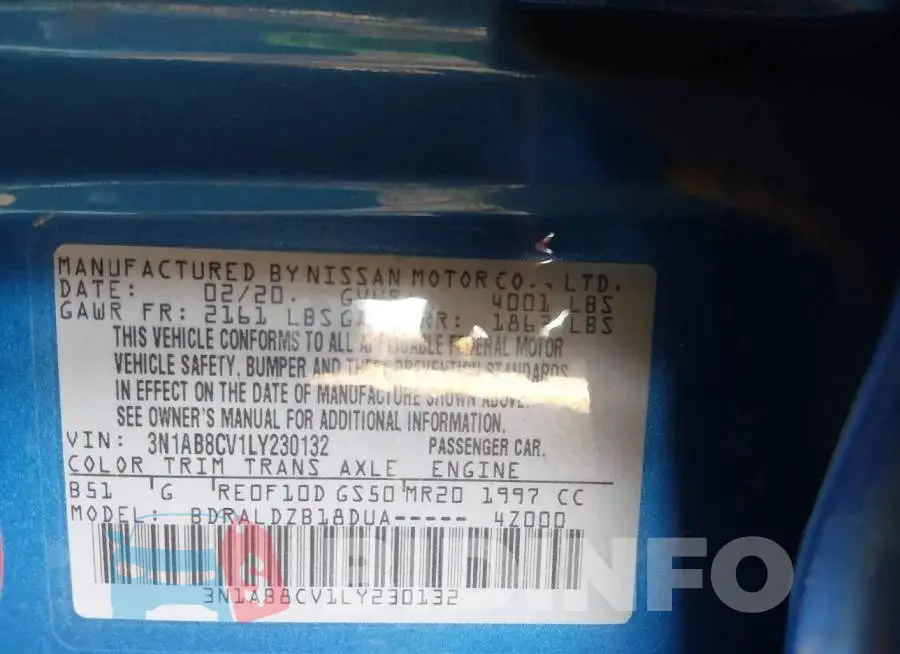 3N1AB8CV1LY230132 Photo# 9