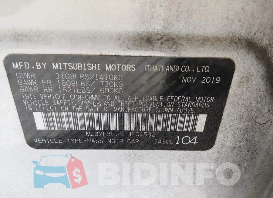 ML32F3FJ3LHF04532 Photo# 9