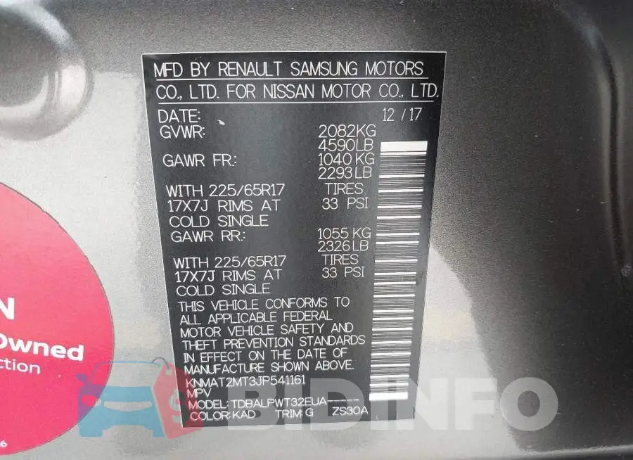 KNMAT2MT3JP541161 Photo# 9