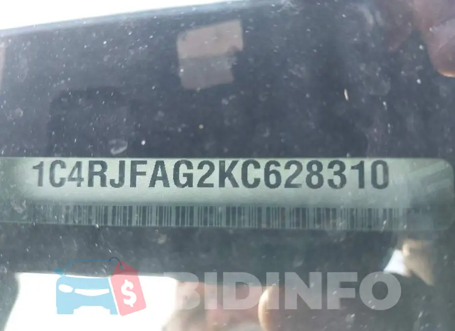 1C4RJFAG2KC628310 Photo# 9