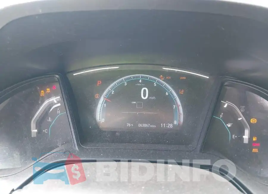 2HGFC2F65KH529064 Photo# 7