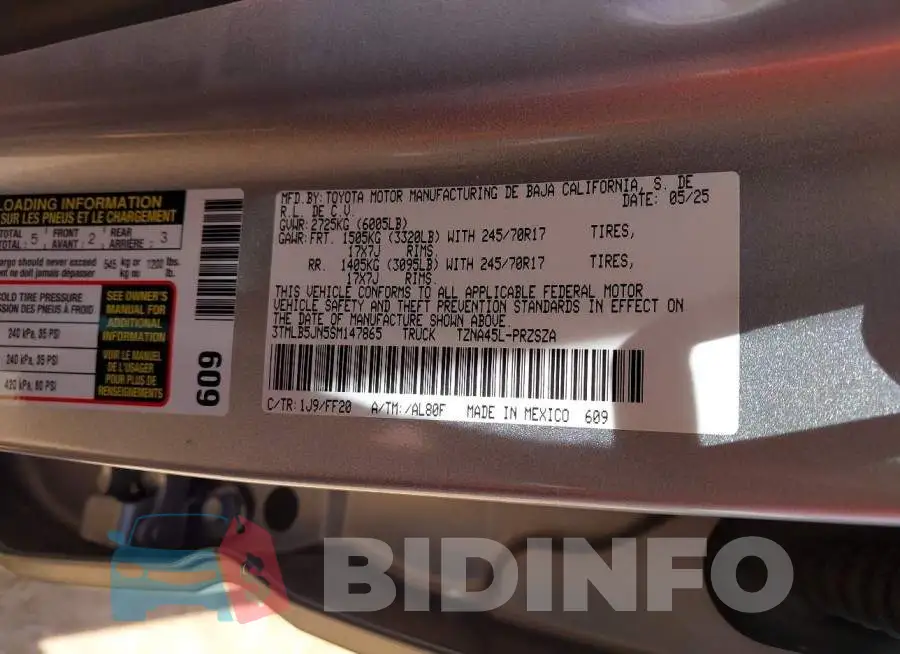 3TMLB5JN5SM147865 Photo# 9
