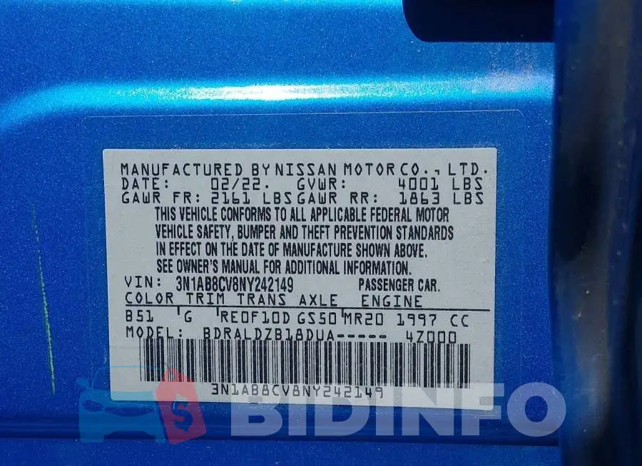 3N1AB8CV8NY242149 Photo# 9