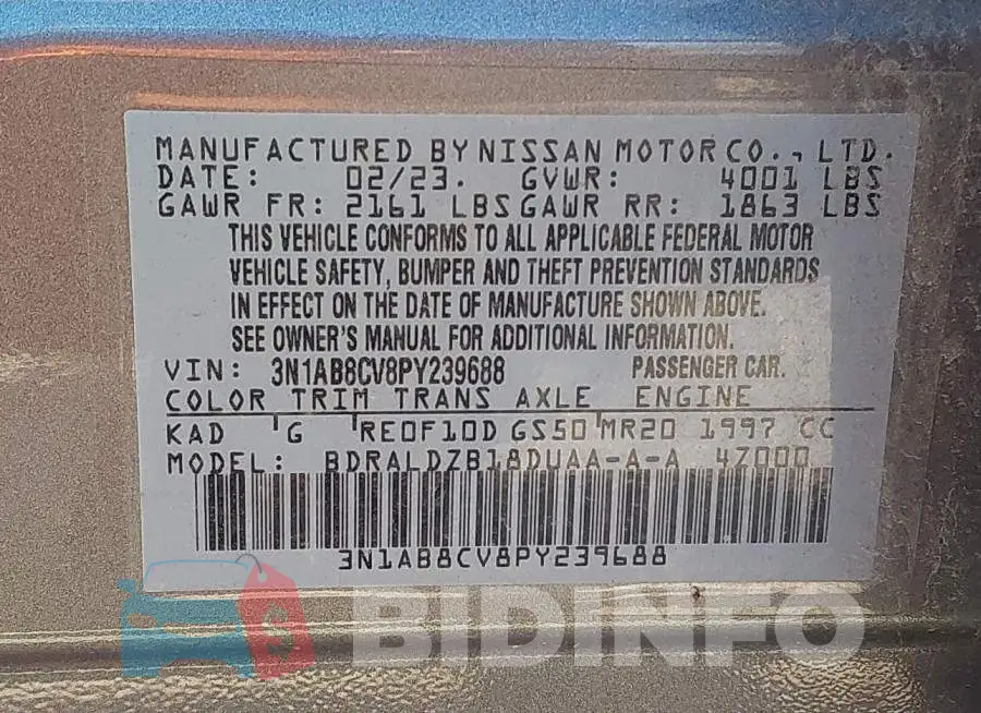 3N1AB8CV8PY239688 Photo# 9