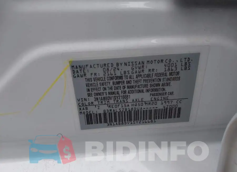 3N1AB8DV1SY216681 Photo# 9