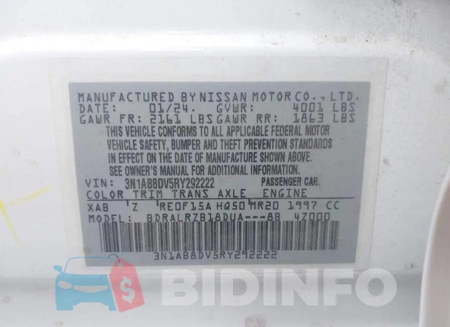 3N1AB8DV5RY292222 Photo# 9