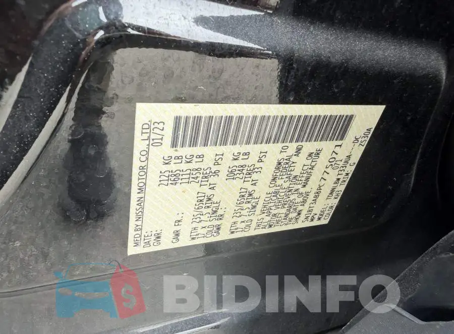 5N1BT3AB8PC775071 Photo# 8