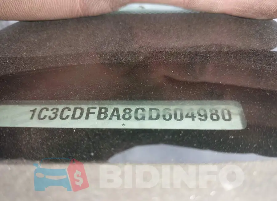 1C3CDFBA8GD604980 Photo# 9