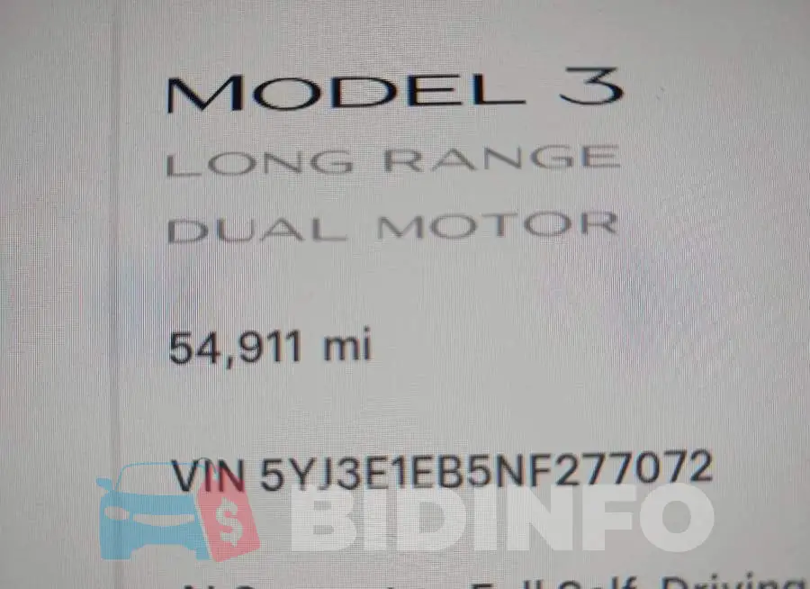5YJ3E1EB5NF277072 Photo# 16