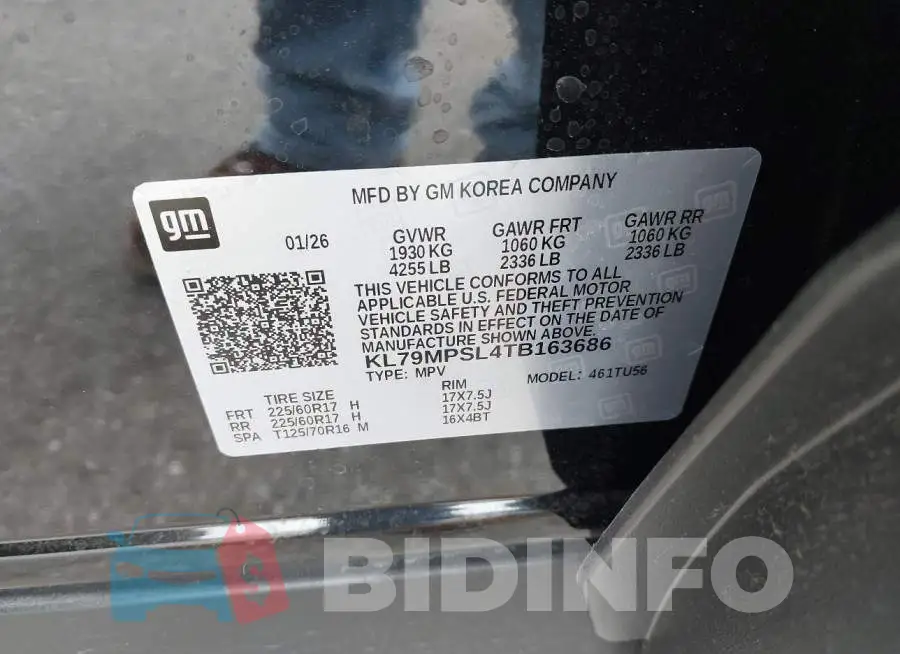 KL79MPSL4TB163686 Photo# 9