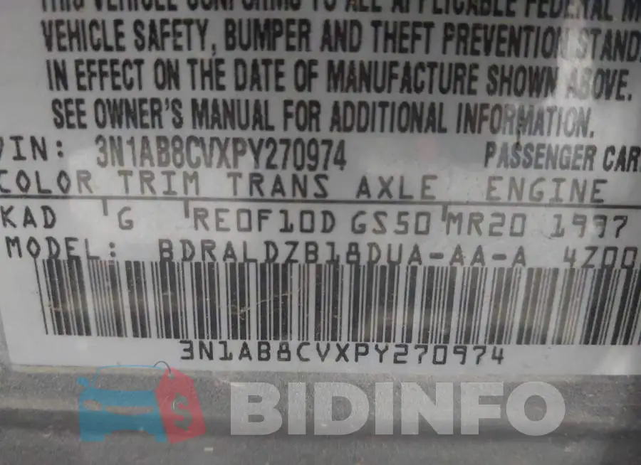 3N1AB8CVXPY270974 Photo# 9