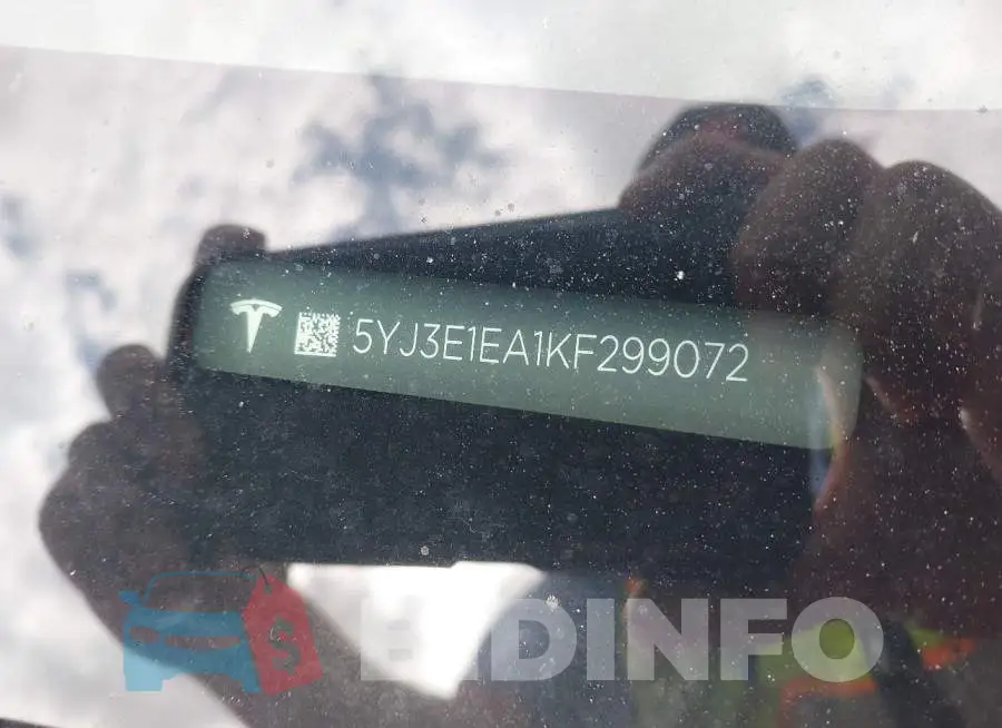 5YJ3E1EA1KF299072 Photo# 9