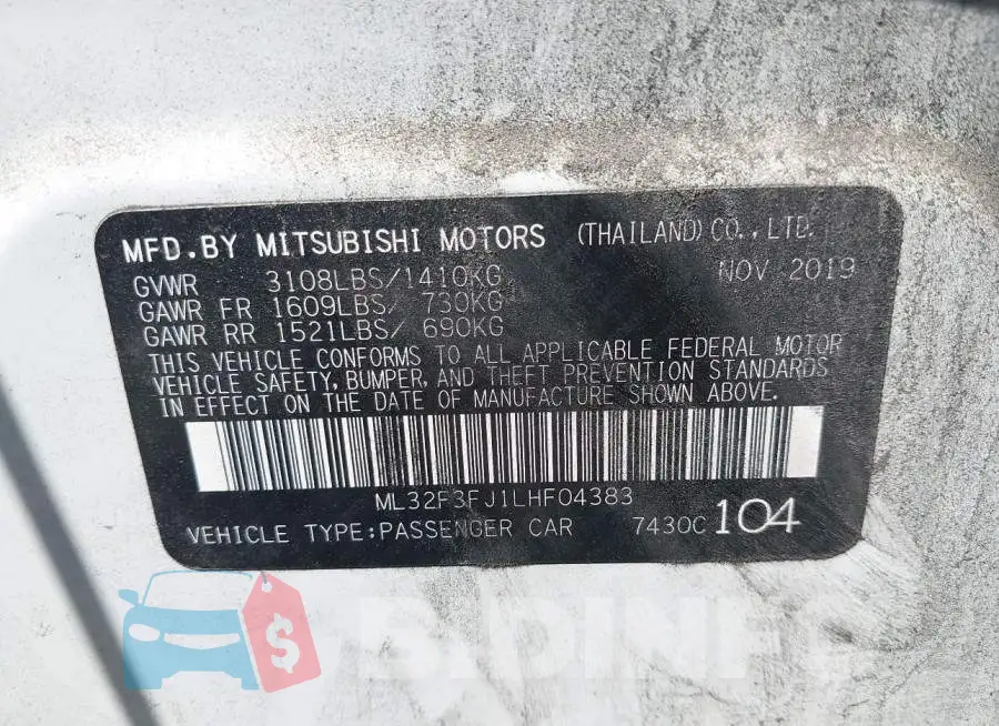 ML32F3FJ1LHF04383 Photo# 9