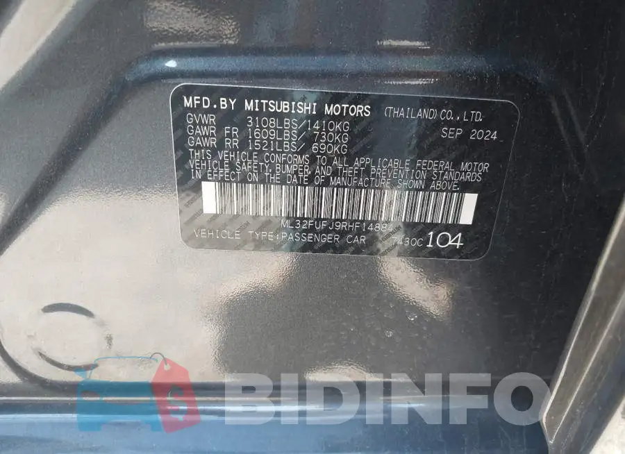 ML32FUFJ9RHF14884 Photo# 9
