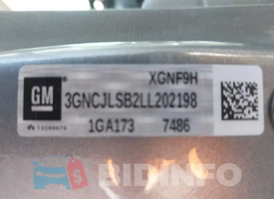 3GNCJLSB2LL202198 Photo# 9