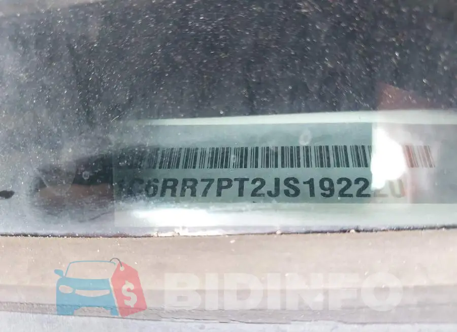 1C6RR7PT2JS192220 Photo# 9