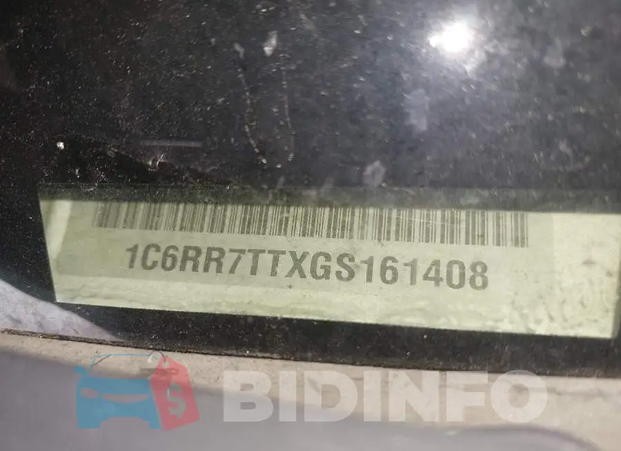 1C6RR7TTXGS161408 Photo# 9