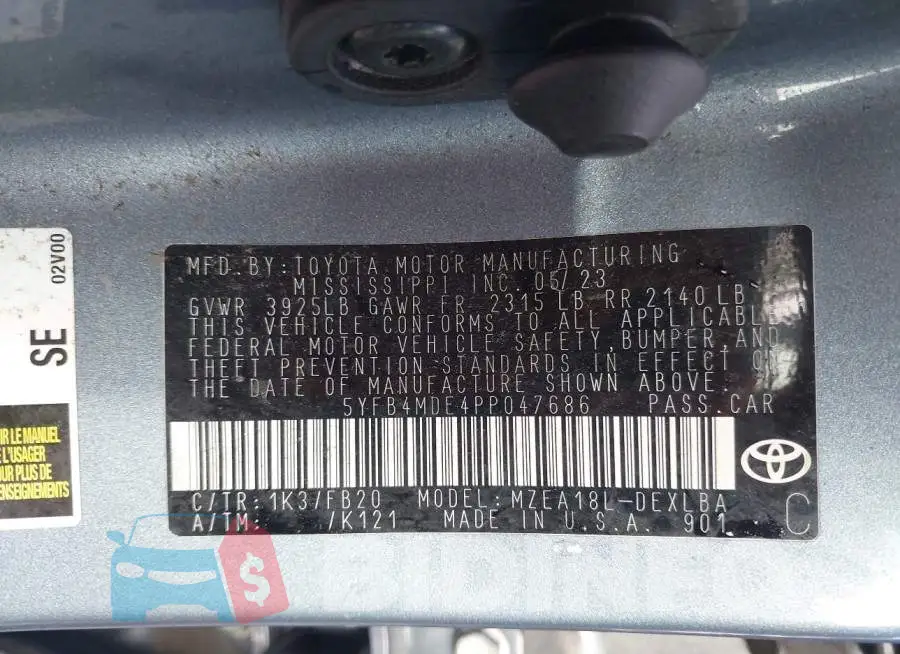 5YFB4MDE4PP047686 Photo# 9
