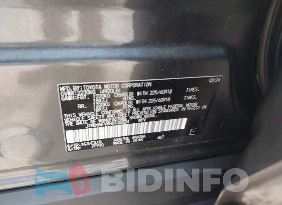 JTMD6RFV8RD132324 Photo# 9