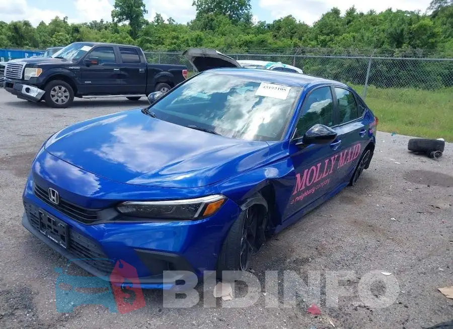 2HGFE2F57NH558104 Photo# 2