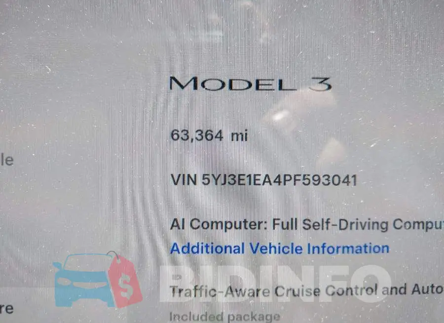 5YJ3E1EA4PF593041 Photo# 7