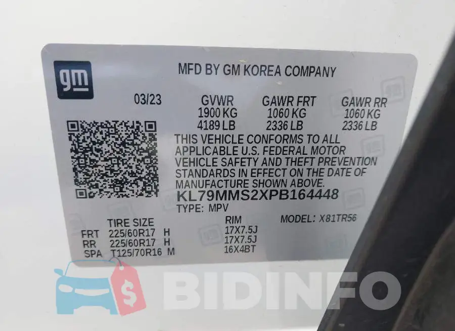 KL79MMS2XPB164448 Photo# 9