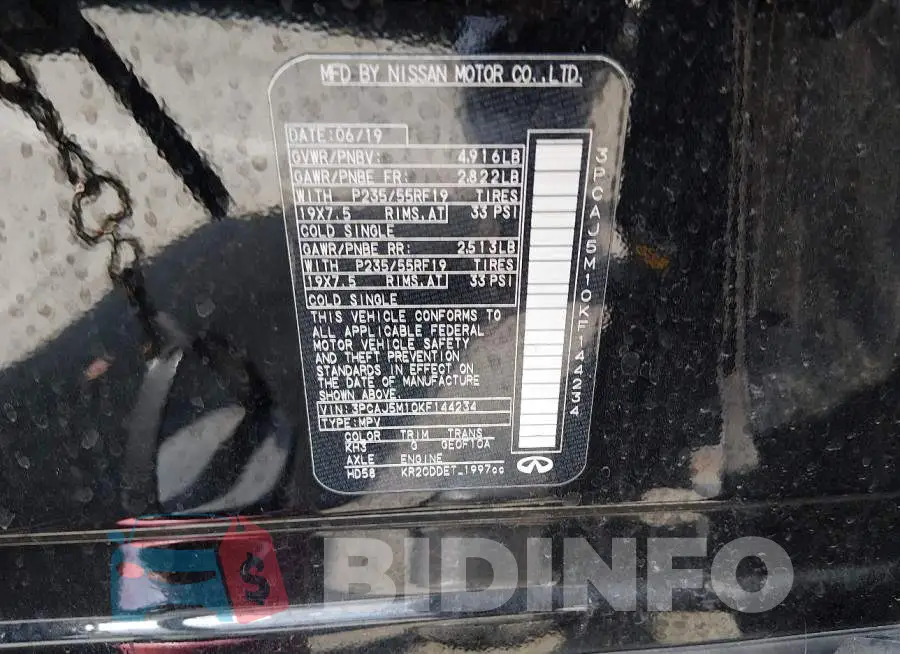 3PCAJ5M10KF144234 Photo# 9