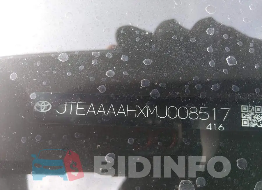 JTEAAAAHXMJ008517 Photo# 9