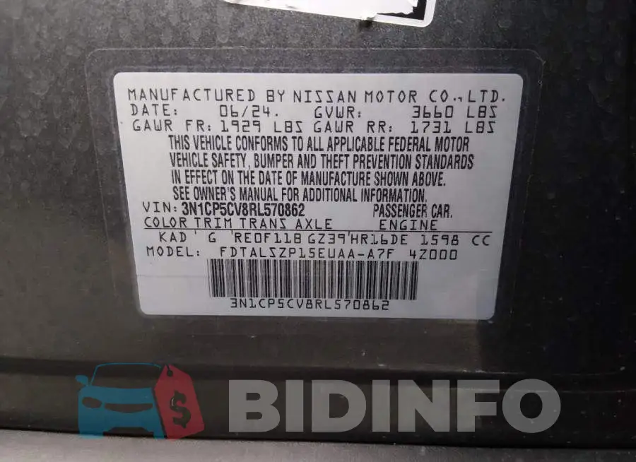 3N1CP5CV8RL570862 Photo# 9