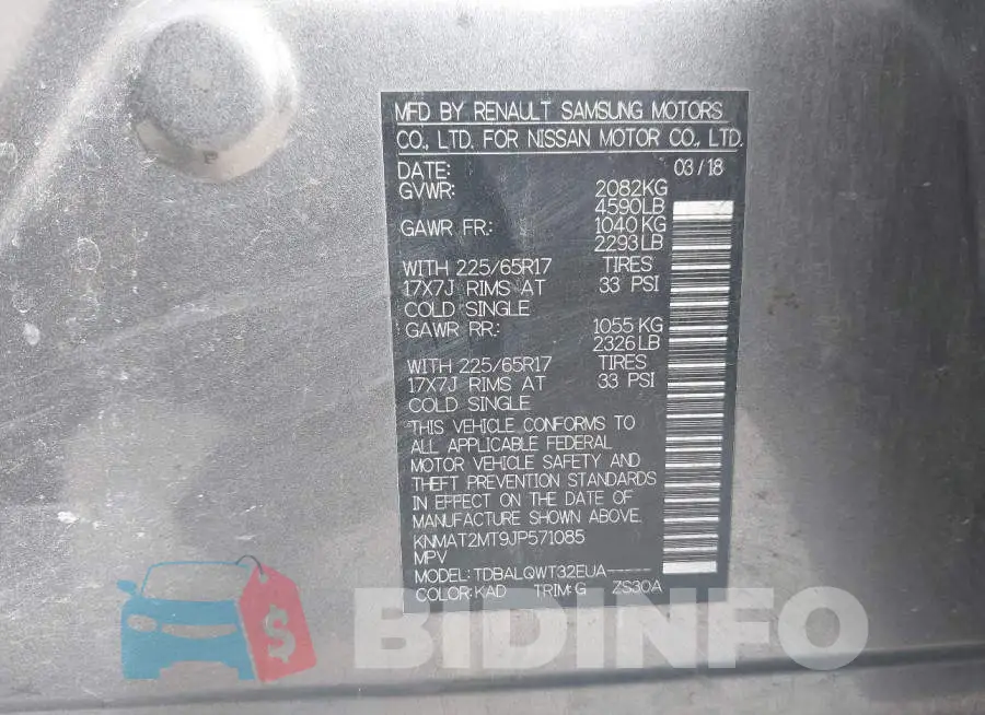 KNMAT2MT9JP571085 Photo# 9